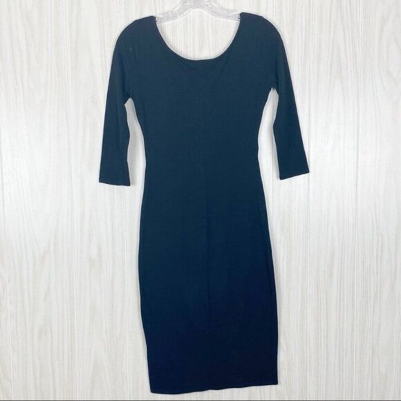 Free People | Long Sleeve Little Black Dress Small - Picture 2 of 6